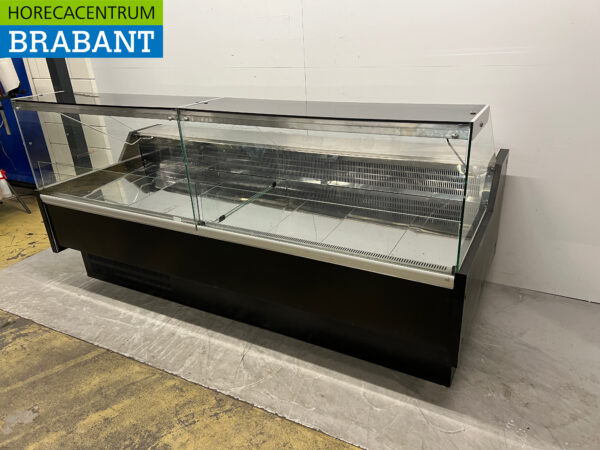 Combisteel Kühlvitrine Snackvitrine 258,5 cm 230V Catering Pommes Theke – Bild 3
