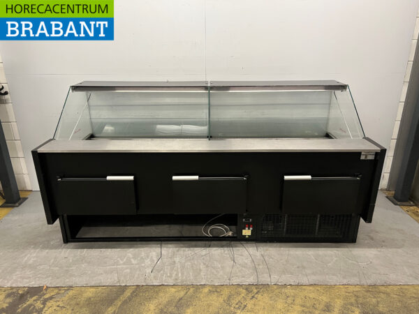 Combisteel Kühlvitrine Snackvitrine 258,5 cm 230V Catering Pommes Theke – Bild 4