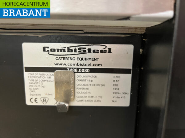 Combisteel Kühlvitrine Snackvitrine 258,5 cm 230V Catering Pommes Theke – Bild 6
