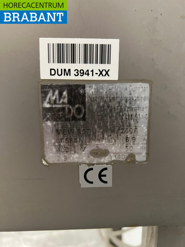 Edelstahl MADO Optimo 32 Fleischwolf Fleischwolf 400V Metzgerei – Bild 6