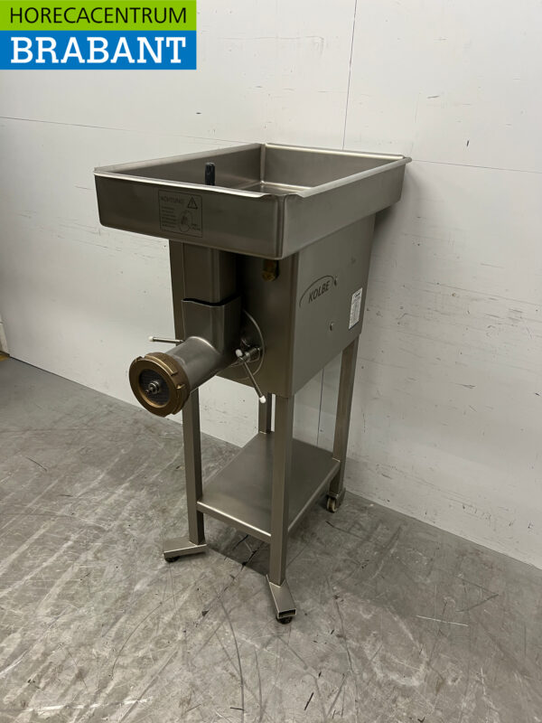 Kolbe SW 100 Fleischwolf aus Edelstahl 400V Metzgerei – Bild 2