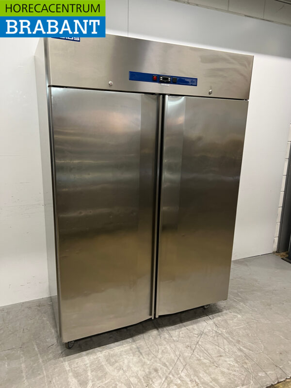 Metos Doppeltüriger Kühlschrank aus Edelstahl 1400 Liter 230V Horeca – Bild 3