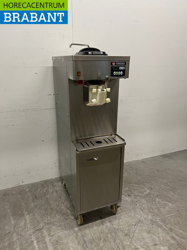 Edelstahl Nissei Eismaschine 400V Catering Pommesbude – Bild 3