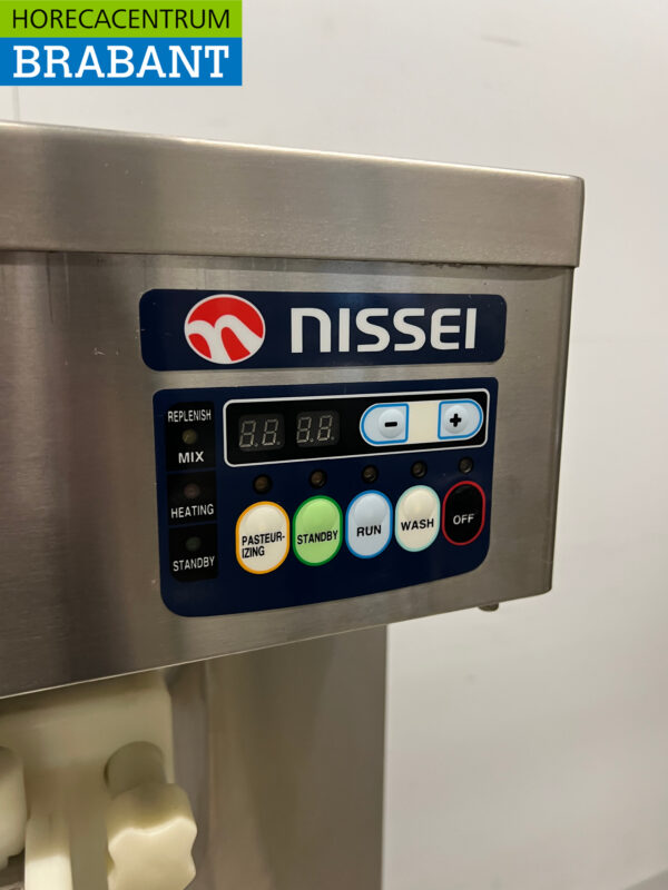 Edelstahl Nissei Eismaschine 400V Catering Pommesbude – Bild 4