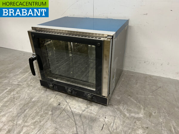 Edelstahl Tecnodom Heißluftofen Konvektionsofen 4 x 1/1 GN 230V Horeca – Bild 2