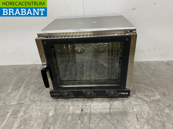 Saro Umluftofen aus Edelstahl 4 x 1/1 GN 230V Horeca