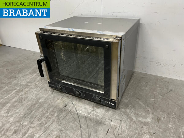 Saro Umluftofen aus Edelstahl 4 x 1/1 GN 230V Horeca – Bild 2