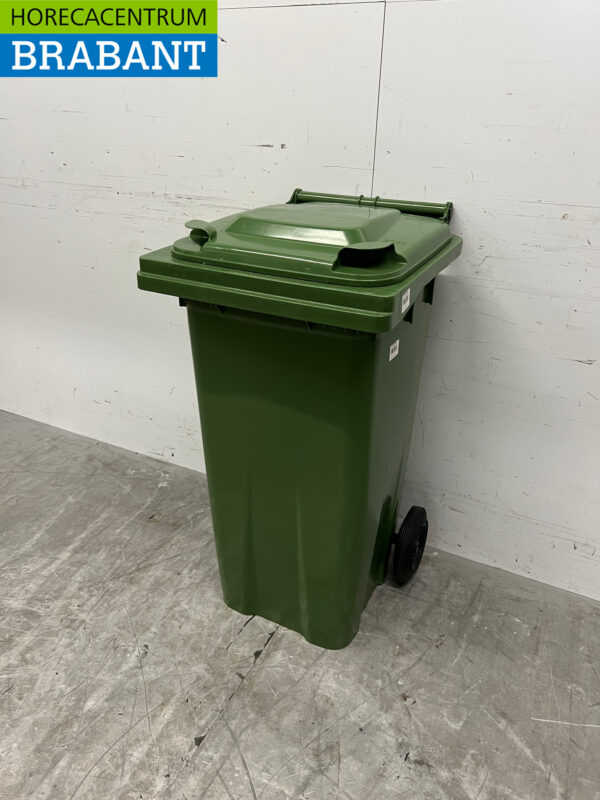 Saro Großer Abfallbehälter 120 Liter Green Catering – Bild 2