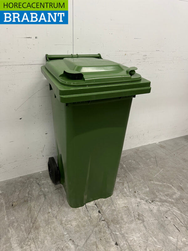 Saro Großer Abfallbehälter 120 Liter Green Catering – Bild 3