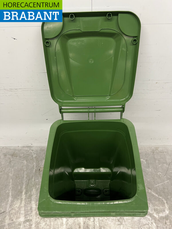 Saro Großer Abfallbehälter 120 Liter Green Catering – Bild 4