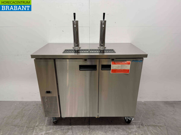 Polar G-Serie Direktzapfanlage, Doppelzapfhahn 124,7 cm 230V Horeca