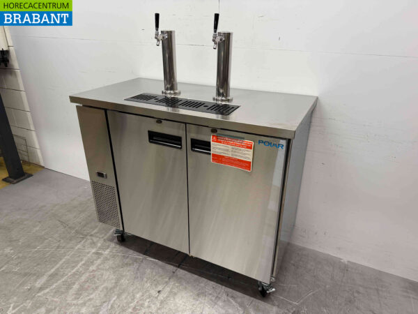 Polar G-Serie Direktzapfanlage, Doppelzapfhahn 124,7 cm 230V Horeca – Bild 3