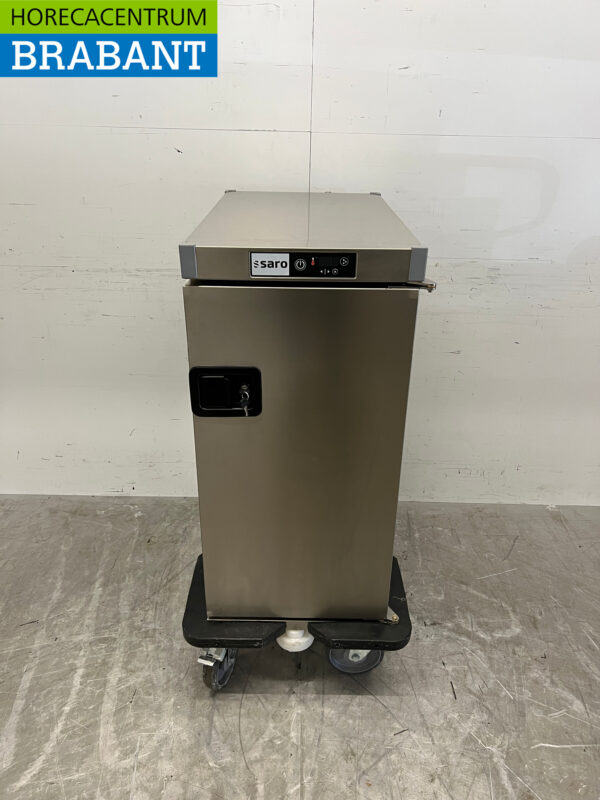 Saro Beheizter Bankettwagen aus Edelstahl Dampf 10 x 1/1 GN 230V Horeca