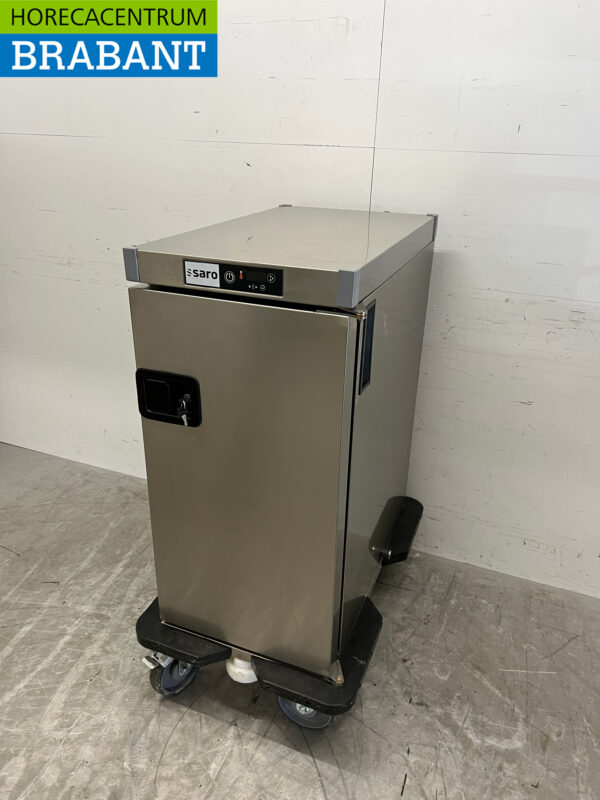 Saro Beheizter Bankettwagen aus Edelstahl Dampf 10 x 1/1 GN 230V Horeca – Bild 2