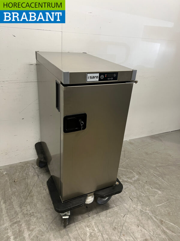 Saro Beheizter Bankettwagen aus Edelstahl Dampf 10 x 1/1 GN 230V Horeca – Bild 3