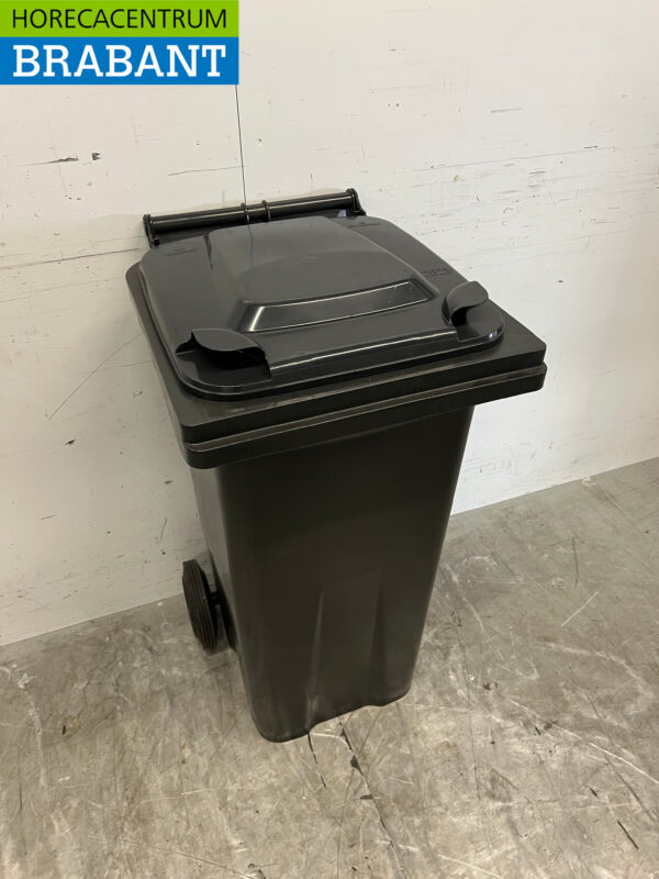 Saro Großer Abfallbehälter 120 Liter Schwarz Catering – Bild 3