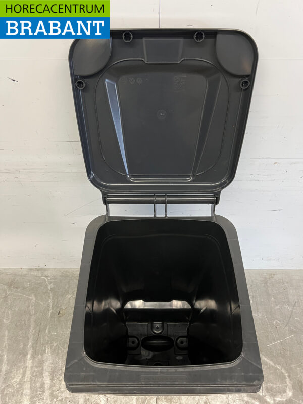 Saro Großer Abfallbehälter 120 Liter Schwarz Catering – Bild 4