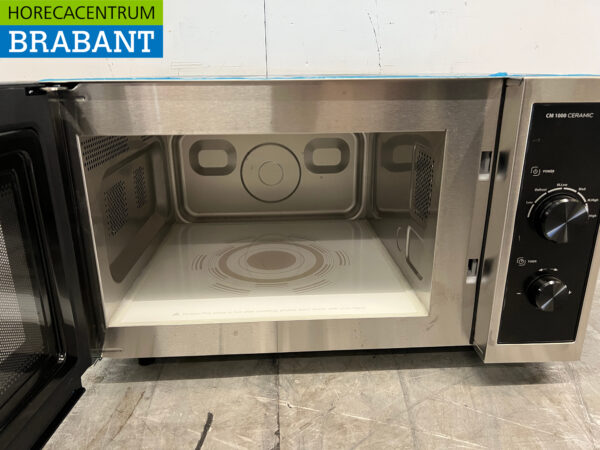Edelstahl Caso Mikrowelle 1000 Watt 230V Catering – Bild 4