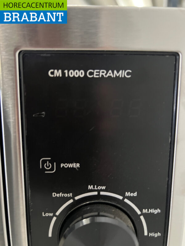 Edelstahl Caso Mikrowelle 1000 Watt 230V Catering – Bild 5