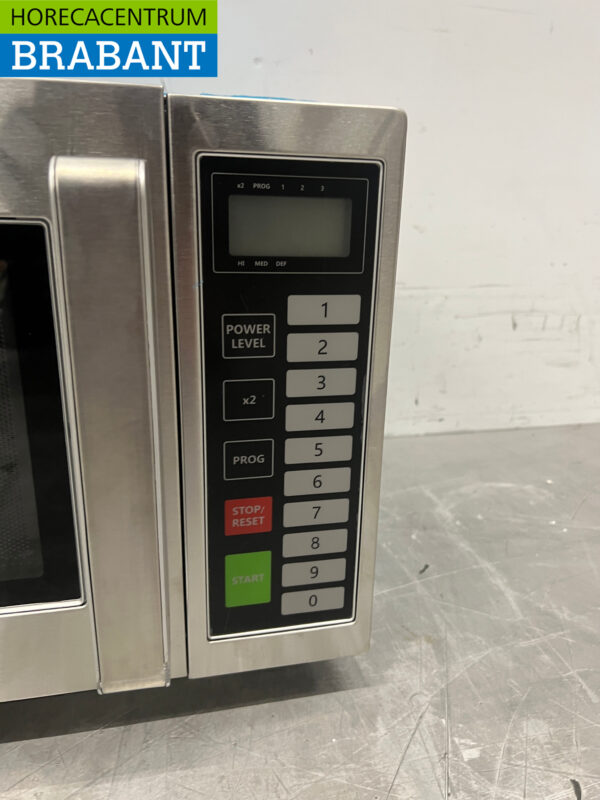 Mikrowellenherd aus Edelstahl 25 Liter 1000 Watt 230V Horeca – Bild 4