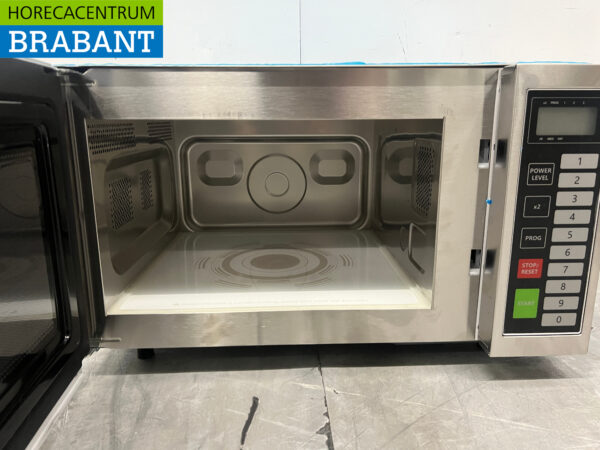 Mikrowellenherd aus Edelstahl 25 Liter 1000 Watt 230V Horeca – Bild 5