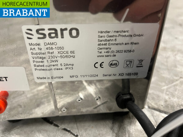 Saro Eierkocher aus Edelstahl Damo 230V Horeca – Bild 5