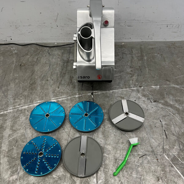 Saro Carus Gemüseschneider aus Edelstahl 230V Horeca