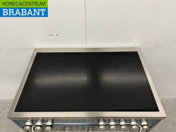 Saro Induktionsherd aus Edelstahl mit Elektrobackofen 400V Horeca – Bild 4