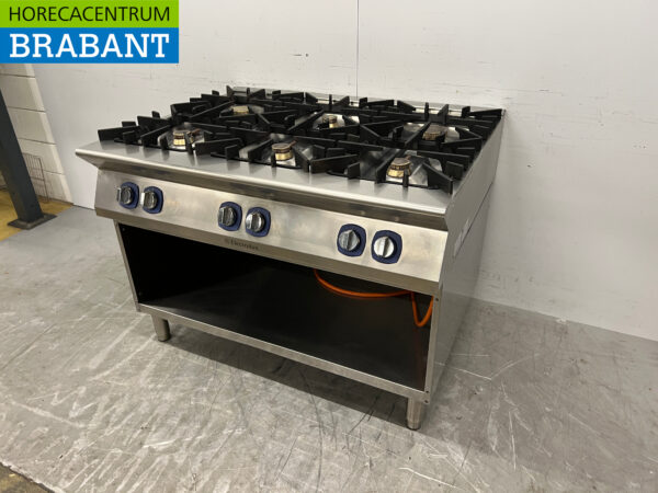 Electrolux 6-Flammen-Herd 120 cm Propan Horeca aus Edelstahl – Bild 2