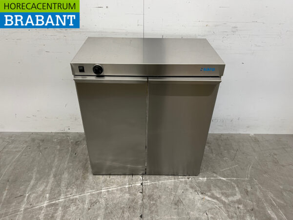 Saro Tellerwärmer aus Edelstahl 120 Teller bis zu 30 cm 230V Horeca