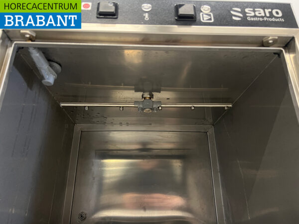 Saro Gläserspüler aus Edelstahl mit Seifendosierpumpe 230V Horeca – Bild 6