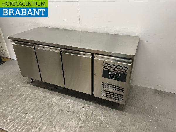 Ecofrost gekühlte Werkbank aus Edelstahl 179,5 cm 230V Horeca – Bild 2