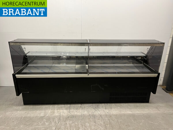 Combisteel Kühlvitrine Snackvitrine 195,9 cm 230V Catering Pommes Theke