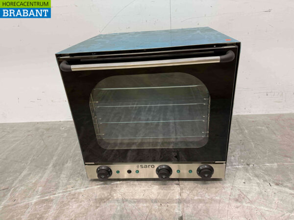 Saro Heißluftbackofen aus Edelstahl 230V Horeca