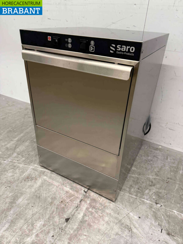 Edelstahl Saro Freiburg Geschirrspüler Gläserspüler mit Seifendosierpumpe 230V Horeca – Bild 2