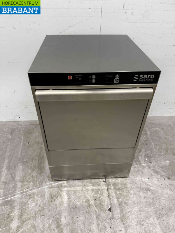 Edelstahl Saro Freiburg Geschirrspüler Gläserspüler mit Seifendosierpumpe 230V Horeca – Bild 4