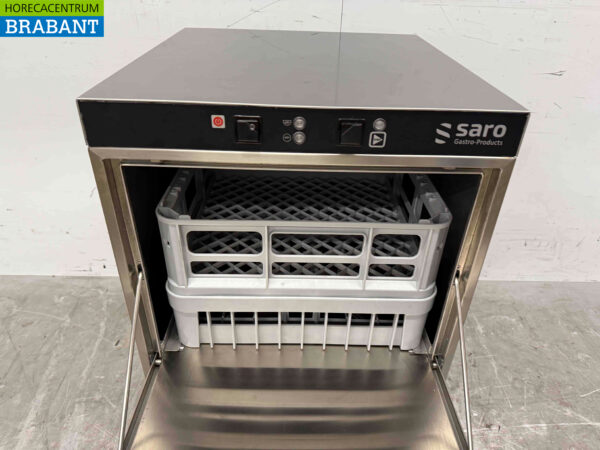 Edelstahl Saro Freiburg Geschirrspüler Gläserspüler mit Seifendosierpumpe 230V Horeca – Bild 5