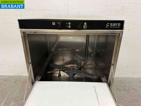 Edelstahl Saro Marburg Geschirrspüler mit Seifendosierpumpe 230V Horeca – Bild 4