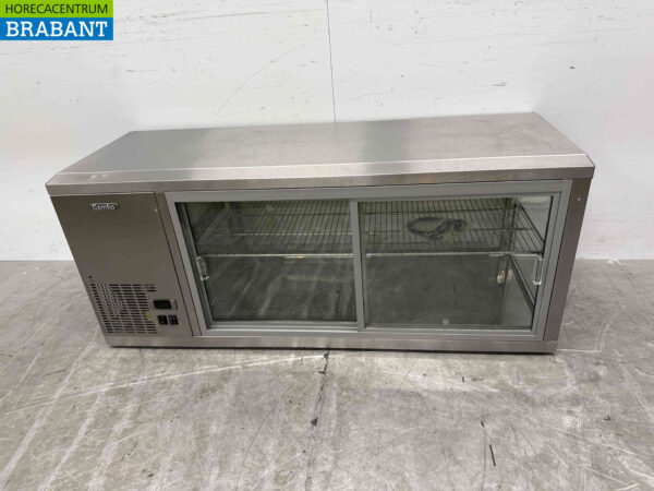 Edelstahl Gamko Kühlvitrine Gebäckvitrine 131 cm 230V Catering (kopie)