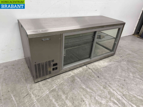 Edelstahl Gamko Kühlvitrine Gebäckvitrine 131 cm 230V Catering (kopie) – Bild 3