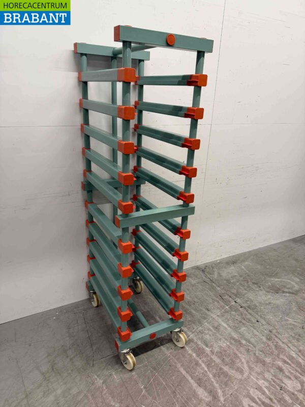 REA Regal Wagen 10 x 1/1 GN/Gastronorm Horeca – Bild 2