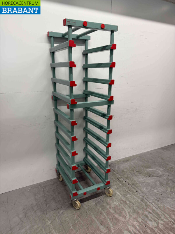 REA Regal Wagen 10 x 60/40 cm Horeca – Bild 2