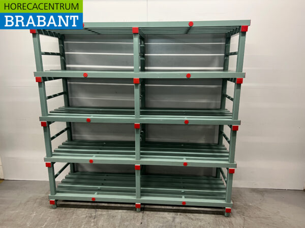 REA Kühlregal Gefrierregal Lagerregal 200 cm Catering