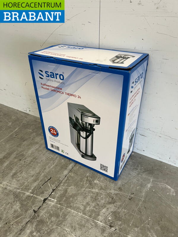 Saro Kaffeemaschine aus Edelstahl mit Thermoskanne 230V Horeca – Bild 2