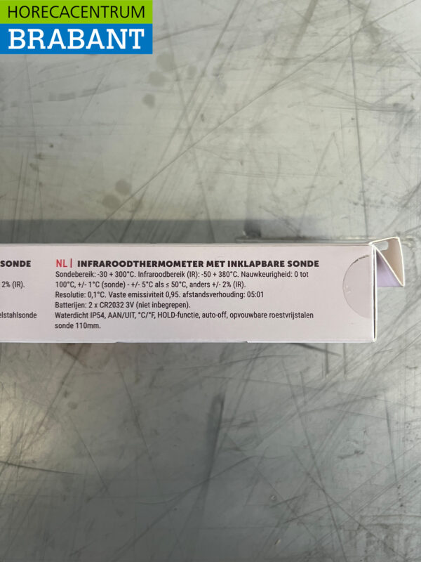 Duo-Thermometer Infrarot & Sonde Horeca – Bild 2