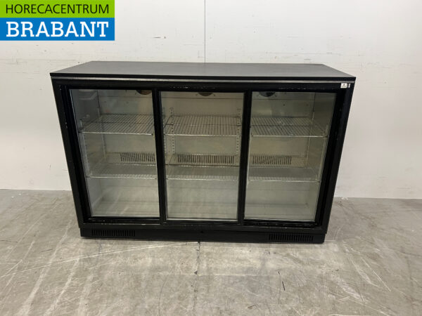Bar Kühlung Backbar Kühlung 3 Schiebetüren 133,5 cm 230V Horeca