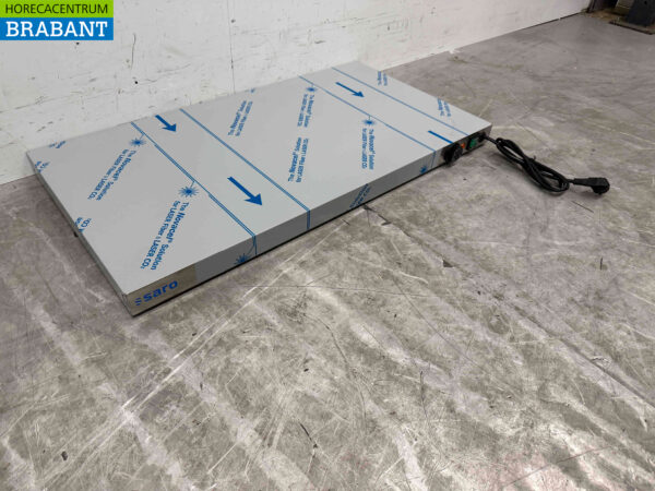 Saro Kochplatte aus Edelstahl 99 x 53 cm 230V Horeca – Bild 3