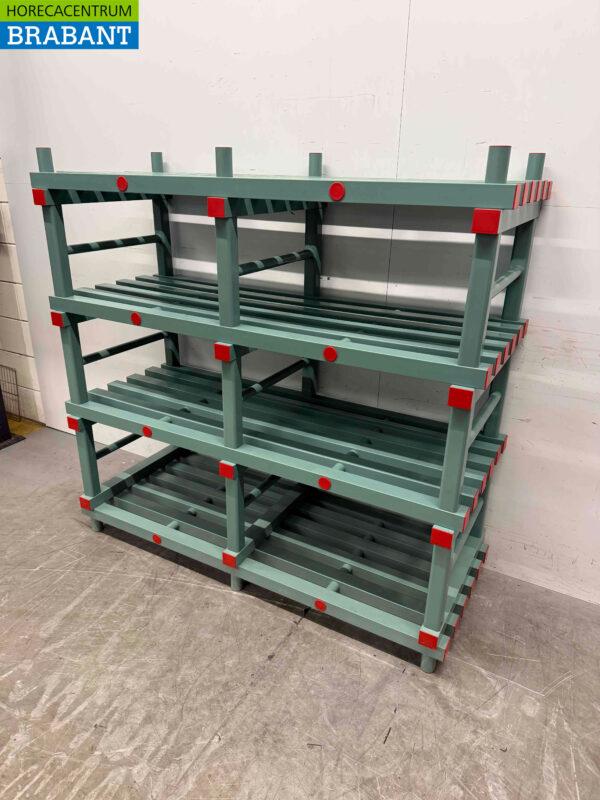 REA Kühlhausregal Gefrierregal 150 cm Catering – Bild 3