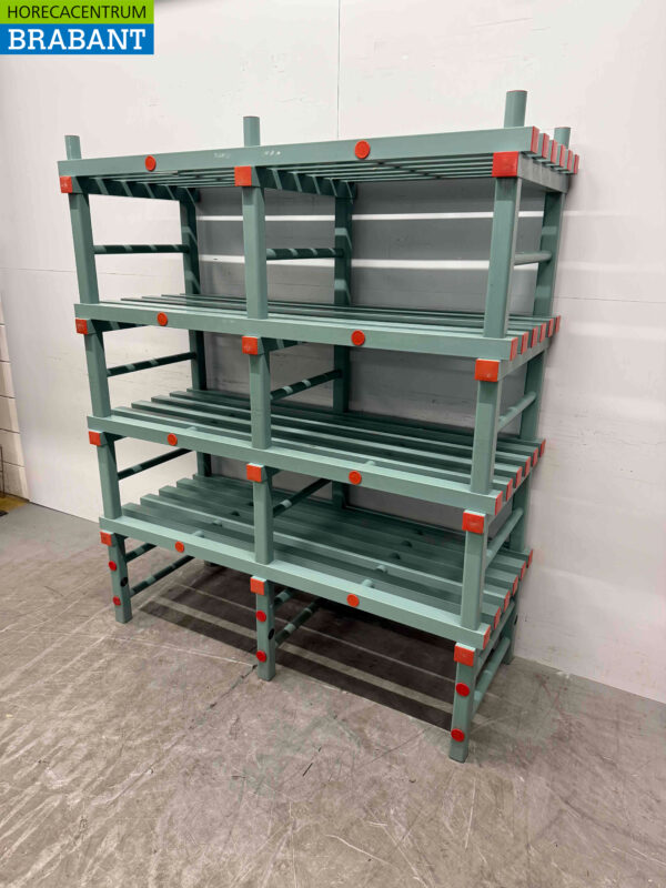 REA Kühlhausregal Gefrierregal 150 cm Catering – Bild 3