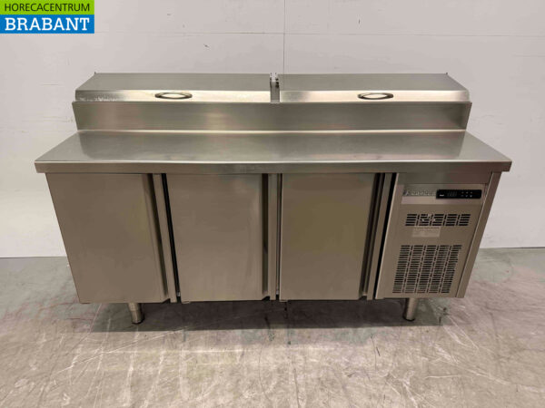 Edelstahl Coreco Kühltheke Saladette 179,5 cm 230V Horeca